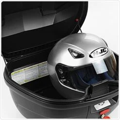 Givi B37NA 37Ltr Matte Black Monolock -Scootik Bike Shop givi b37na 37ltr matte black monolock 4