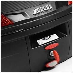 Givi B37NA 37Ltr Matte Black Monolock -Scootik Bike Shop givi b37na 37ltr matte black monolock 5