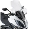 Givi D295ST Windshield For Kymco Xciting R300i-500i (2009-2014) -Scootik Bike Shop givi d295st windshield for xciting r300i 500i 1