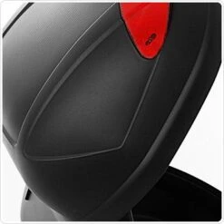 Givi E340NA 34 Liter Monolock Top Case Matte Black -Scootik Bike Shop givi e340na 34ltr matte black monolock case 2