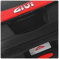 Givi E340NA 34 Liter Monolock Top Case Matte Black -Scootik Bike Shop givi e340na 34ltr matte black monolock case 3