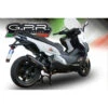 GPR E4.BMW.84.FNE4 Furore Evo4 Nero Slip-on Exhaust For BMW C650 Sport (2016-)