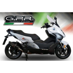 GPR E4.BMW.84.FNE4 Furore Evo4 Nero Slip-on Exhaust For BMW C650 Sport (2016-) 7 GPR E4.BMW.84.FNE4 Furore Evo4 Nero Slip-on Exhaust For BMW C650 Sport (2016-) -Scootik Bike Shop gpr e4 bmw 84 fne4 furore evo4 nero exhaust image3
