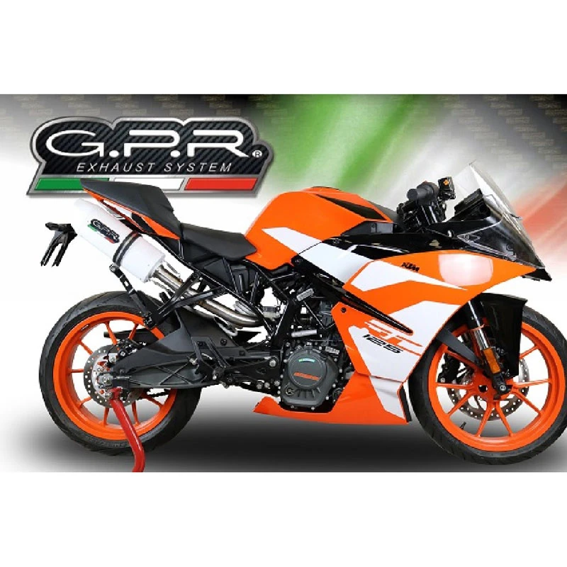 GPR E4.KTM.80.ALBE4 Albus Evo4 Slip-on Exhaust For KTM RC 125 (2017-) 5 GPR E4.KTM.80.ALBE4 Albus Evo4 Slip-on Exhaust For KTM RC 125 (2017-) - Image 3