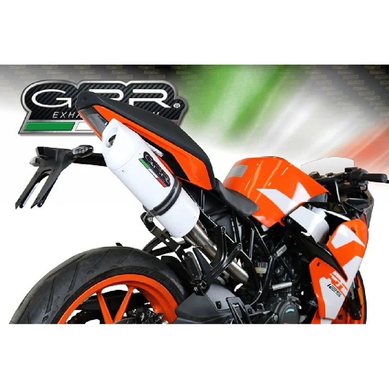 GPR E4.KTM.80.ALBE4 Albus Evo4 Slip-on Exhaust For KTM RC 125 (2017-) 3 GPR E4.KTM.80.ALBE4 Albus Evo4 Slip-on Exhaust For KTM RC 125 (2017-)