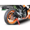GPR E4.KTM.81.FNE4 Furore Evo4 Nero Slip-on Exhaust For KTM RC 125 (2017-) -Scootik Bike Shop gpr e4 ktm 81 fne4 furore evo4 nero exhaust
