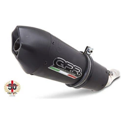 GPR E4.KTM.90.GPAN.BLT GP Evo4 Black Titanium Slip-on Exhaust For KTM RC 390 '17-'20