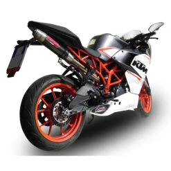 GPR KTM.73.DC Deeptone Carbon Slip-On Exhaust For KTM RC 390 (2015-2016) -Scootik Bike Shop gpr ktm 73 dc deeptone carbon slip on exhaust image3