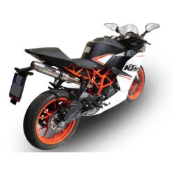 GPR KTM.73.DE Deeptone Inox Slip-On Exhaust For KTM RC 390 (2015-2016) -Scootik Bike Shop gpr ktm 73 de deeptone inox slip on exhaust image3