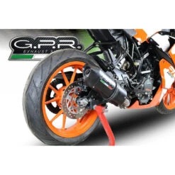 GPR KTM.81.RACE.FUNE Furore Nero Racing Slip-on Exhaust For KTM RC 125 (2017-)