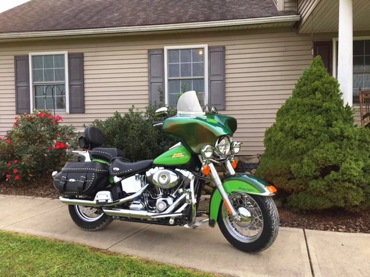 Reckless Motorcycles Batwing Fairing With Stereo For Heritage Softail 5 Reckless Motorcycles Batwing Fairing With Stereo For Heritage Softail - Image 3