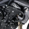 Hepco & Becker 501.7520 Engine Guard, Black For Triumph Street Triple 675 -Scootik Bike Shop hepco becker 501 7520 engine guard street triple image1