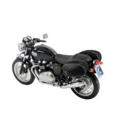 Hepco & Becker 630.789 C-Bow Side Carrier For Triumph Thruxton -Scootik Bike Shop hepco becker c bow side carrier thruxton 03