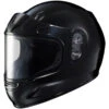 HJC CL-Y Dual Lens Youth Helmet, Black -Scootik Bike Shop hjc cl y dual lens youth helmet black