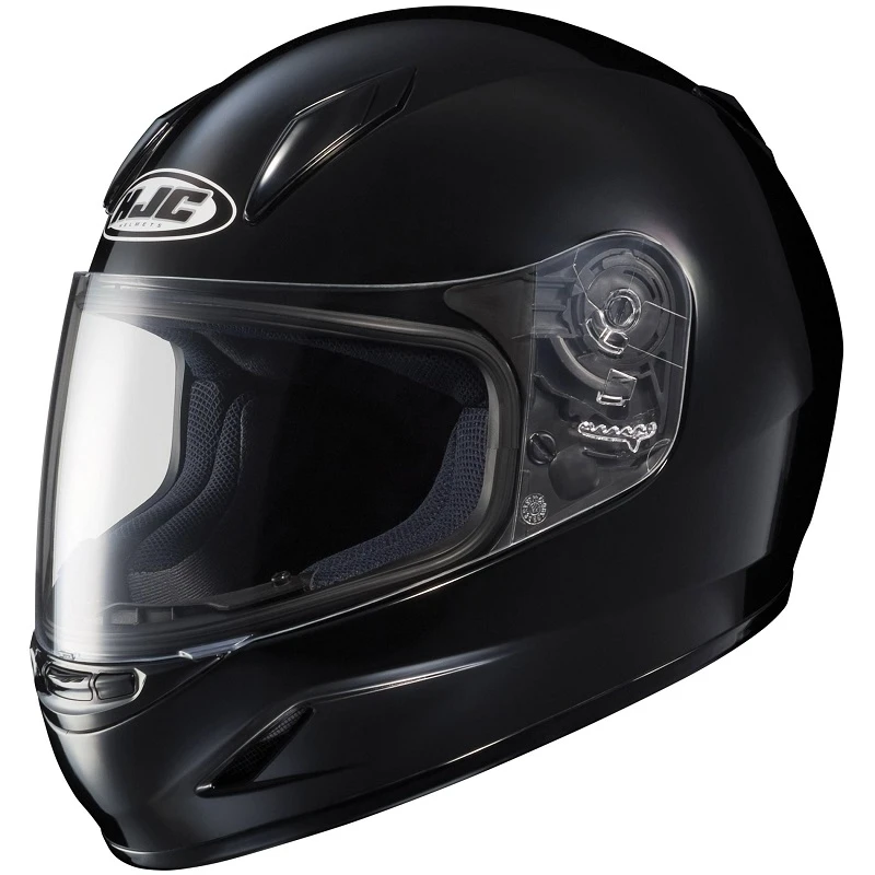 HJC CL-Y Youth Helmet Solid Black 3 HJC CL-Y Youth Helmet Solid Black