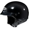 HJC CS-2N Helmet Solid Black -Scootik Bike Shop hjc cs 2n solid black helmet