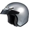 HJC CS-5 Helmet Silver -Scootik Bike Shop hjc cs 5 metallic silver helmet