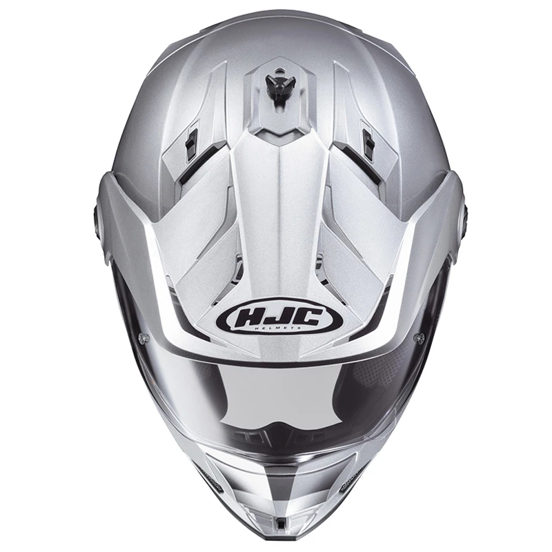 HJC DS-X1 Helmet, Silver 4 HJC DS-X1 Helmet, Silver - Image 2