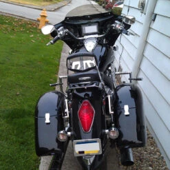 TKY GPS Batwing Fairing With Full GPS Stereo 6" X 9" Marine Speakers Installed 24 TKY GPS Batwing Fairing With Full GPS Stereo 6" X 9" Marine Speakers Installed -Scootik Bike Shop honda vtx 1800r batwing fairing c