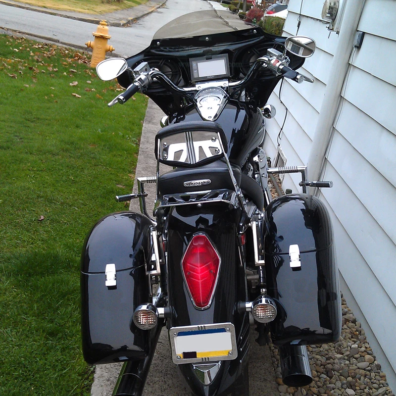 TKY GPS Batwing Fairing With Full GPS Stereo 6" X 9" Marine Speakers Installed 12 TKY GPS Batwing Fairing With Full GPS Stereo 6" X 9" Marine Speakers Installed - Image 10