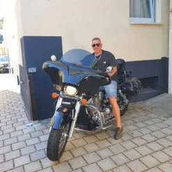 Reckless Motorcycles Empty Shell Batwing Fairing For Honda VTX 1300 & 1800 -Scootik Bike Shop honda vtx reckless batwing fairing c