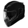 Icon Airflite Helmet, Gloss Black -Scootik Bike Shop icon airflite helmet gloss black