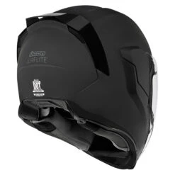Icon Airflite Rubatone Helmet, Black -Scootik Bike Shop icon airflite rubatone helmet black image3
