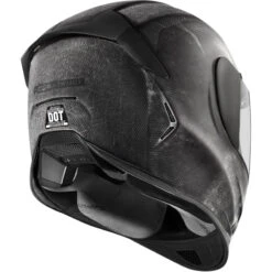 Icon Airframe Pro Construct Helmet, Black -Scootik Bike Shop icon airframe pro construct helmet black image3