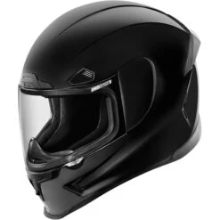 Icon Airframe Pro Gloss Helmet, Black -Scootik Bike Shop icon airframe pro gloss helmet black image2