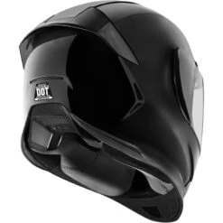 Icon Airframe Pro Gloss Helmet, Black -Scootik Bike Shop icon airframe pro gloss helmet black image3