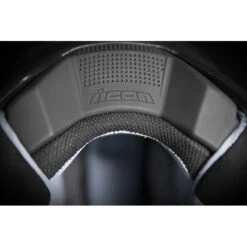 Icon Airframe Pro Rubatone Helmet, Black -Scootik Bike Shop icon airframe pro rubatone helmet black image4