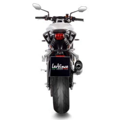 LeoVince 14287E LV One Evo Slip-on Exhaust, Carbon For Street Triple 765 '17-'22 -Scootik Bike Shop leovince 14287e lv one evo slip on exhaust image3