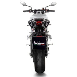 LeoVince 14288E LV One Evo Slip-on Exhaust, Stainless For Street Triple 765 '17-'22 -Scootik Bike Shop leovince 14288e lv one evo slip on exhaust image3