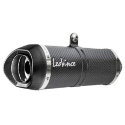LeoVince 14289E LV One Evo Slip-on Exhaust, Carbon For Street Triple 765 '17-'22 -Scootik Bike Shop leovince 14289e lv one evo slip on exhaust image4