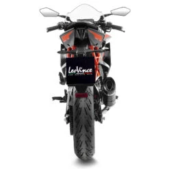 LeoVince 14418E LV Pro Slip-on Exhaust, Carbon Fiber For KTM RC125 / RC390 Duke '22- -Scootik Bike Shop leovince 14418e lv pro slip on exhaust carbon image6