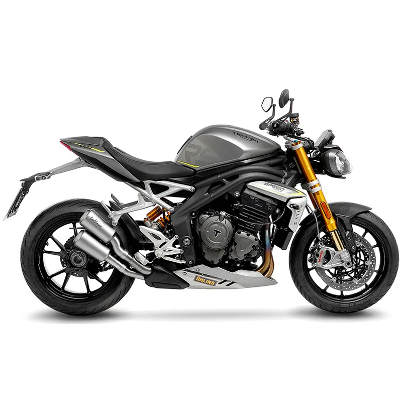 LeoVince 15247 LV-10 Stainless Slip-on Exhausts For Triumph Speed Triple 1200 RR/RS '21- 4 LeoVince 15247 LV-10 Stainless Slip-on Exhausts For Triumph Speed Triple 1200 RR/RS '21- - Image 2
