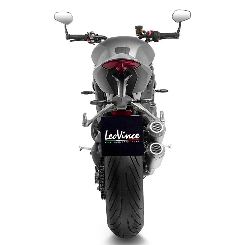 LeoVince 15247 LV-10 Stainless Slip-on Exhausts For Triumph Speed Triple 1200 RR/RS '21- 5 LeoVince 15247 LV-10 Stainless Slip-on Exhausts For Triumph Speed Triple 1200 RR/RS '21- - Image 3