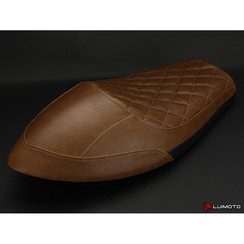 Luimoto 10141101 Vintage Diamond Rider Seat Cover For Triumph Thruxton (2016-) 6 Luimoto 10141101 Vintage Diamond Rider Seat Cover For Triumph Thruxton (2016-) - Image 4