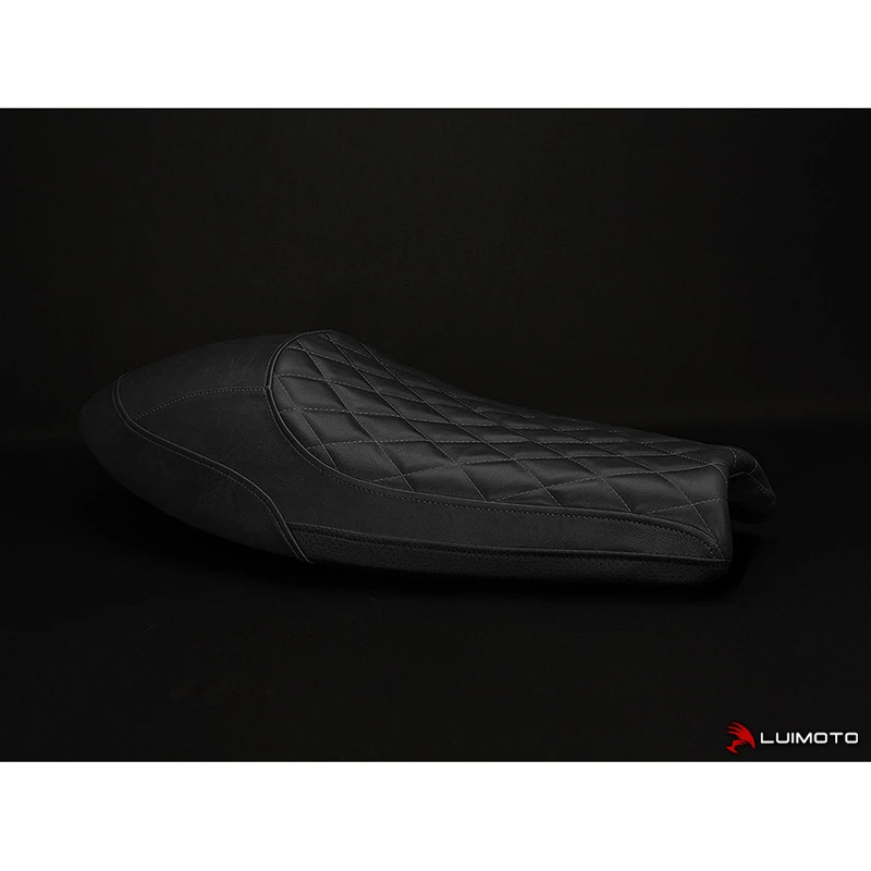 Luimoto 10141101 Vintage Diamond Rider Seat Cover For Triumph Thruxton (2016-) 8 Luimoto 10141101 Vintage Diamond Rider Seat Cover For Triumph Thruxton (2016-) - Image 6