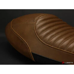 Luimoto 10142101 Vintage Classic Rider Seat Cover For Triumph Thruxton (2016-) -Scootik Bike Shop luimoto 10142101 vintage classic rider seat cover image2