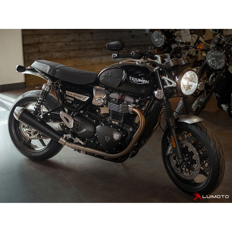 Luimoto 10252101 Classic Rider Seat Cover For Triumph Speed Twin (2019-) 5 Luimoto 10252101 Classic Rider Seat Cover For Triumph Speed Twin (2019-) - Image 3