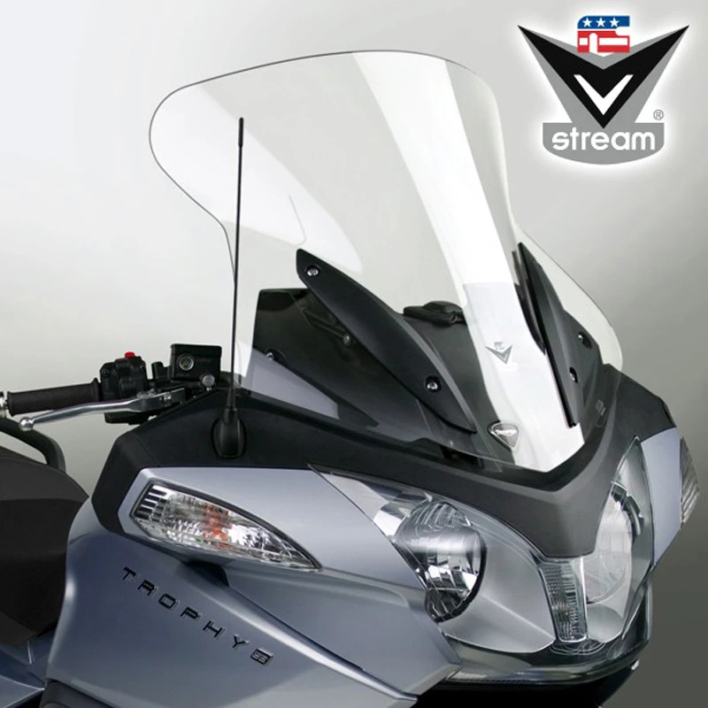 National Cycle N20608 VStream Touring Windshield For Triumph Trophy/SE 1200 (2013-current) 4 National Cycle N20608 VStream Touring Windshield For Triumph Trophy/SE 1200 (2013-current) - Image 2