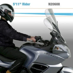 National Cycle N20608 VStream Touring Windshield For Triumph Trophy/SE 1200 (2013-current) 9 National Cycle N20608 VStream Touring Windshield For Triumph Trophy/SE 1200 (2013-current) -Scootik Bike Shop national cycle n20608 vstream touring windshield image3