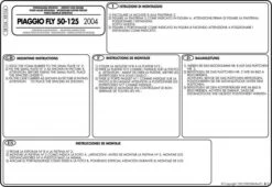 Givi SR104 Specific Rack For Piaggio Fly 50 125 150 (2004-2009) -Scootik Bike Shop piaggio20fly20502