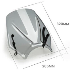 Puig 20638W New Generation Sport Windshield For Triumph Trident 660 '21- -Scootik Bike Shop puig 20638w ng sport windshield image8