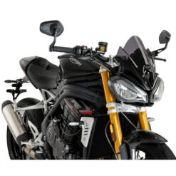 Puig 20795W New Generation Sport Windshield For Triumph Speed Triple 1200 '21- 10 Puig 20795W New Generation Sport Windshield For Triumph Speed Triple 1200 '21- -Scootik Bike Shop puig 20795w ng sport windshield image3