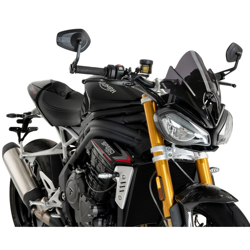 Puig 20795W New Generation Sport Windshield For Triumph Speed Triple 1200 '21- 5 Puig 20795W New Generation Sport Windshield For Triumph Speed Triple 1200 '21- - Image 3
