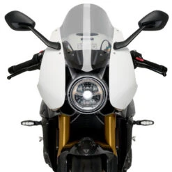 Puig 21262W R-Racer Windshield For Triumph Speed Triple 1200 RR (2021-) -Scootik Bike Shop puig 21262w r racer windshield image4