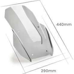 Puig 21273W Sport Windshield For Honda ADV 350 (2022-) -Scootik Bike Shop puig 21273w sport windshield image5