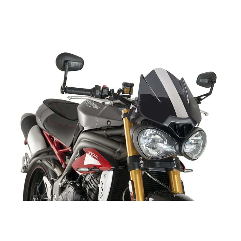 Puig 8929 Naked New Generation Sport Windshield For Street Triple (2016-) / R (2017-) 4 Puig 8929 Naked New Generation Sport Windshield For Street Triple (2016-) / R (2017-) - Image 2